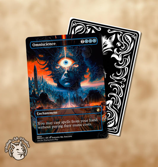 Omniscience | Custom Art Proxy Card