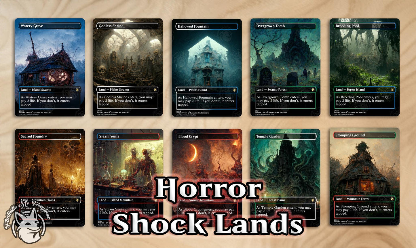 175 Card Vintage Cube Starter Pack | Custom Art Proxy Cards — Perfect Foundation for High Powered Cube Experience! (Note: not a full cube)