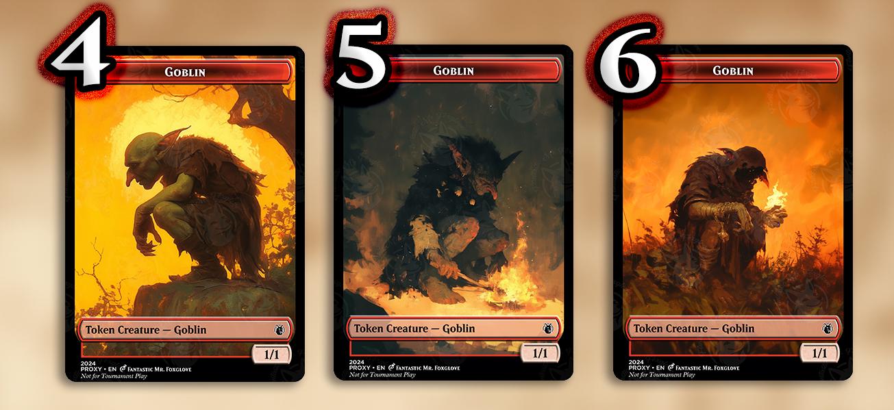 Goblin Token | Proxy Cards — 15 Arts to Choose From!
