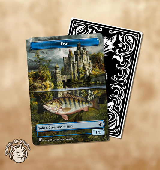 Fish Token | Custom Art Proxy Card