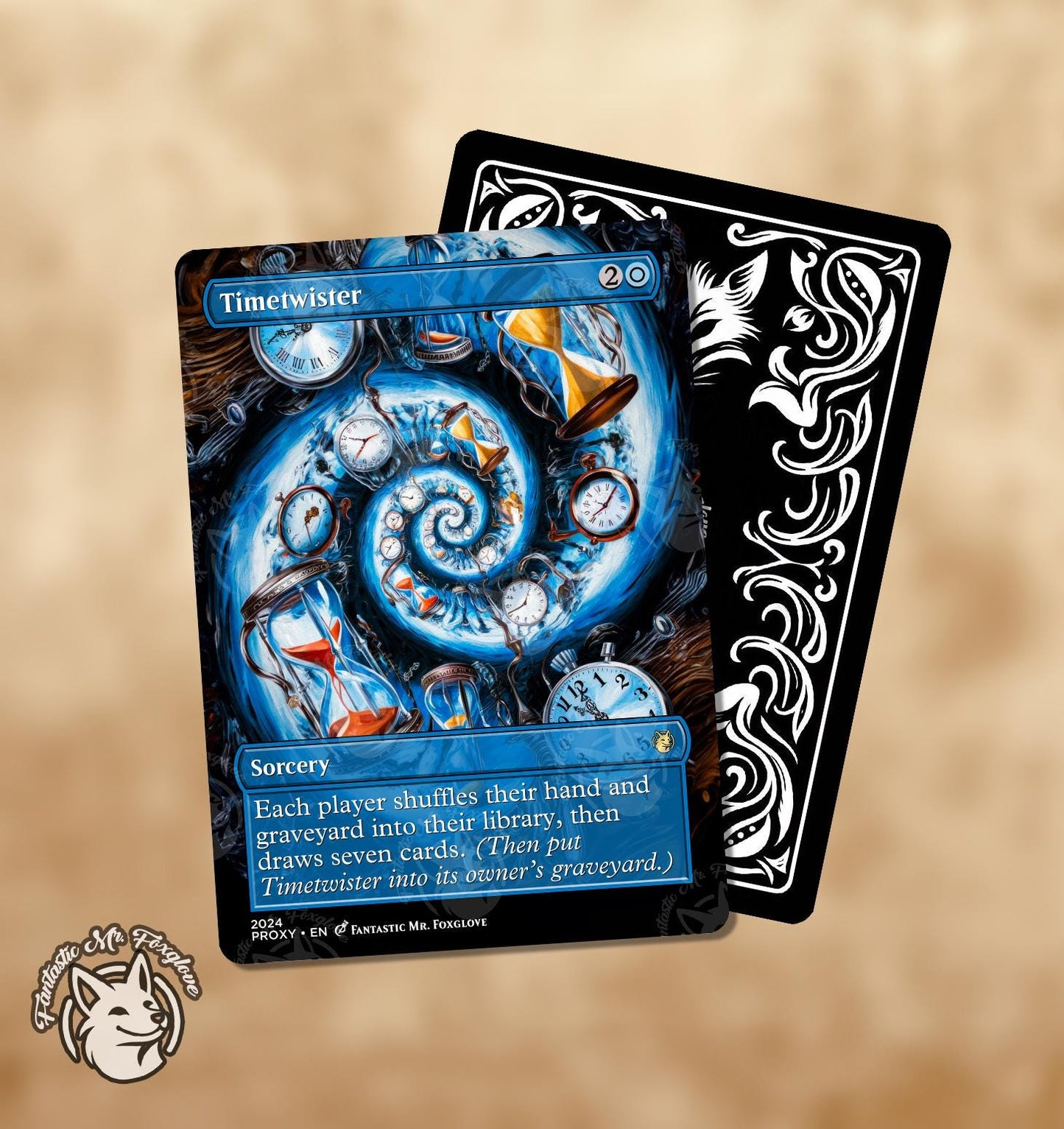 Timetwister | Proxy Card — Choose Your Art and Card Frame!