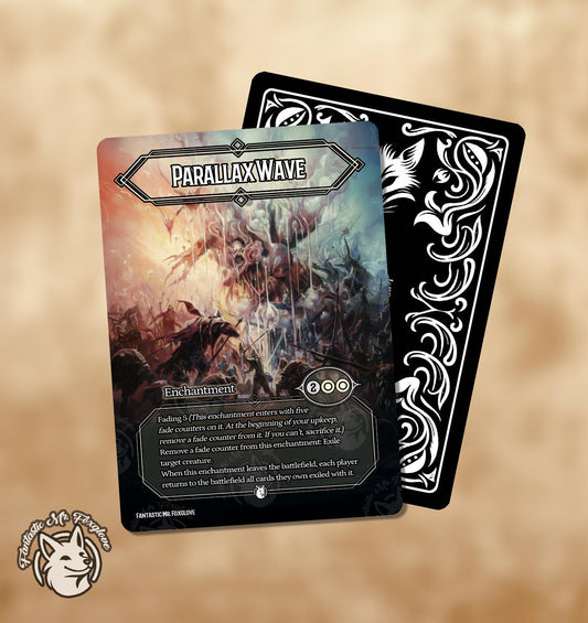 Parallax Wave | Proxy Card — NEW Card Frame!