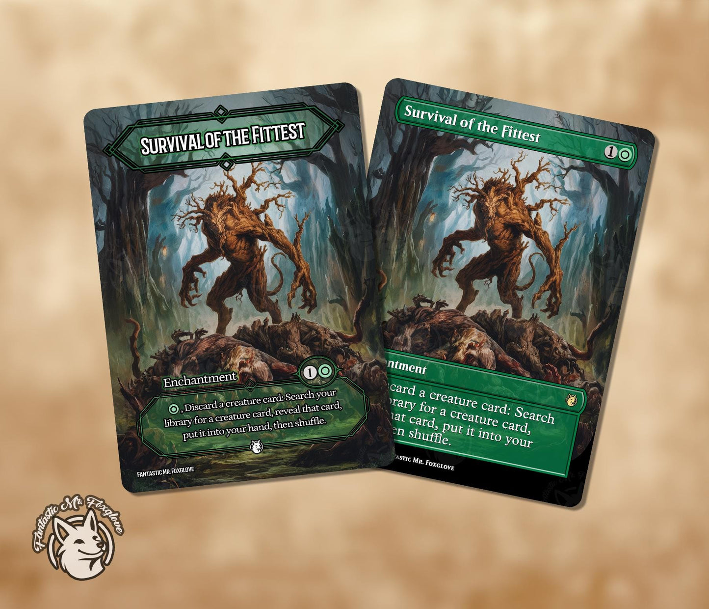 Survival of the Fittest | Proxy Card — Choose Your Frame!