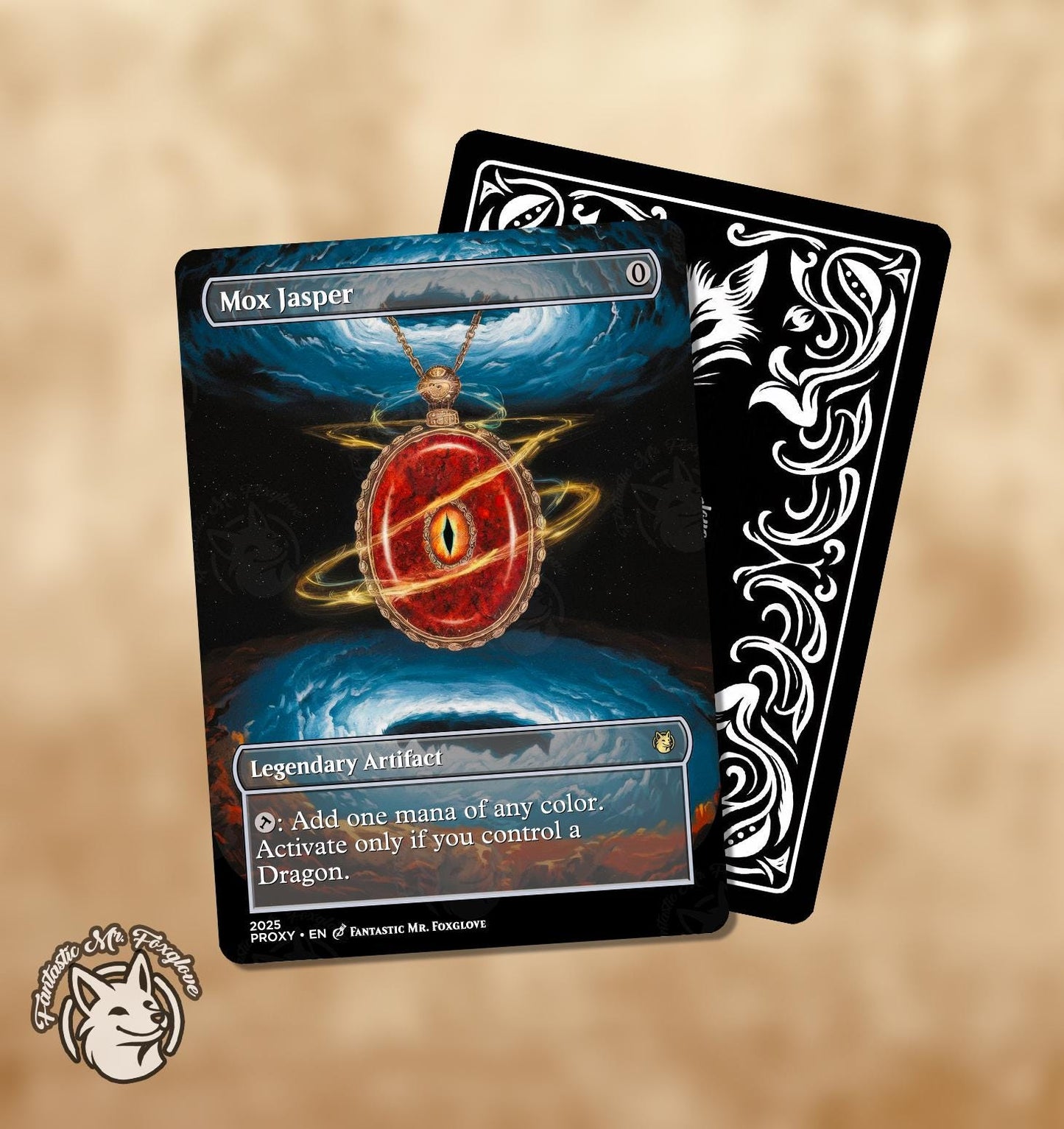 Mox Jasper | Proxy Card — Choose Your Art!