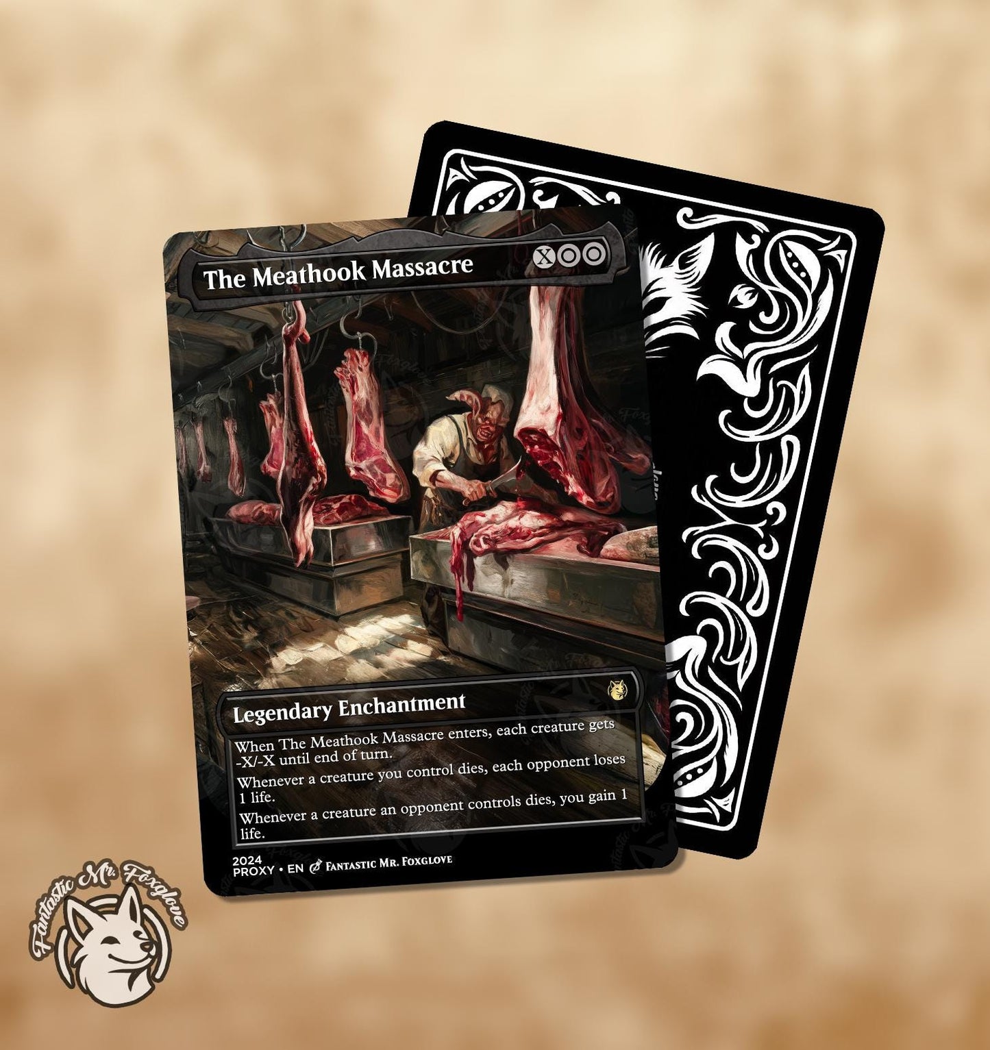 The Meathook Massacre | Proxy Card — Choose Your Art!