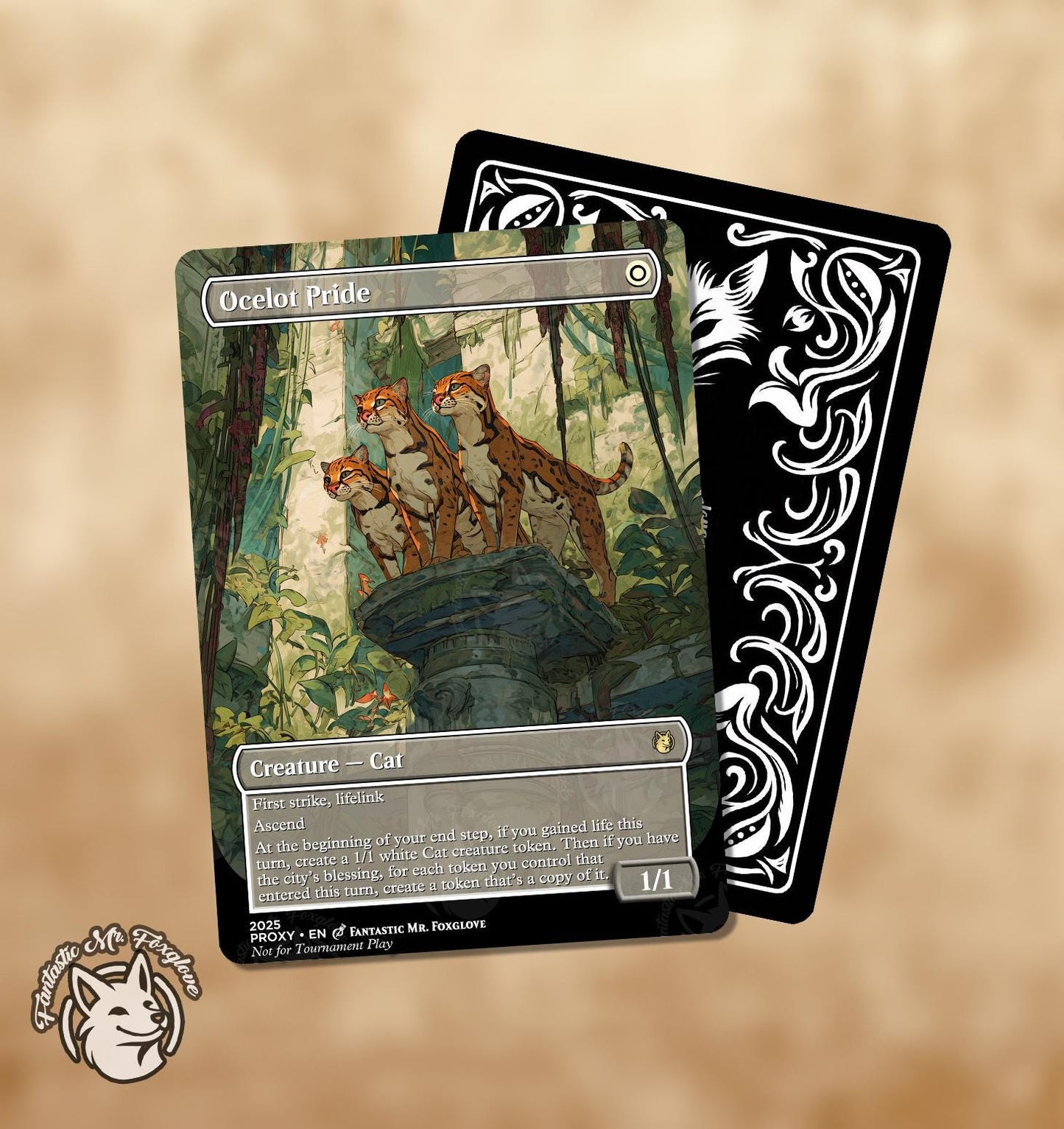 Ocelot Pride | Proxy Card — Choose Your Art!