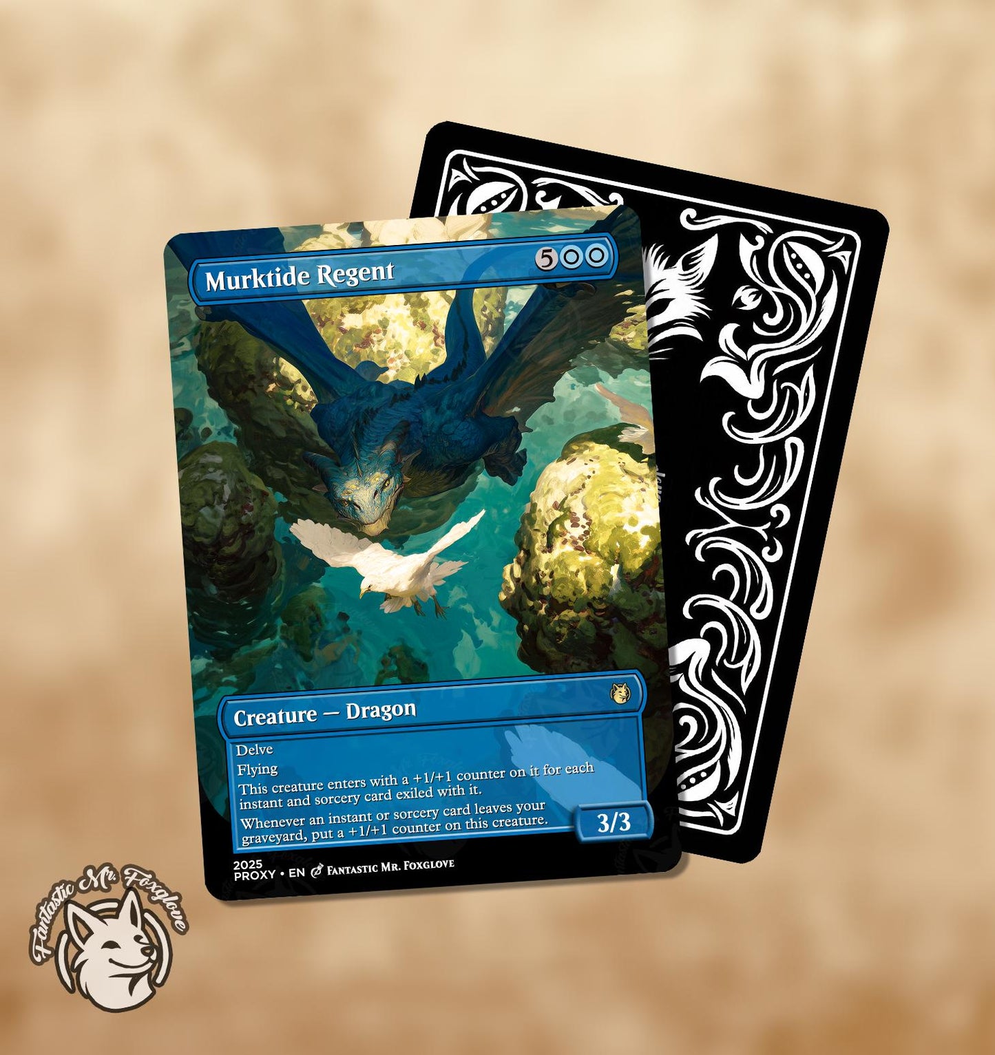 Murktide Regent | Proxy Card — Choose Your Art!