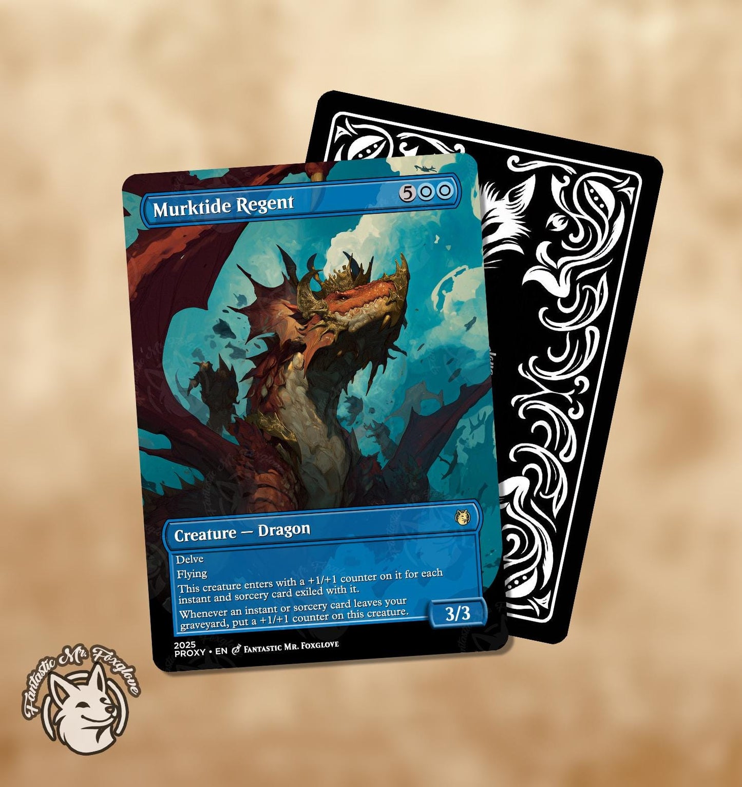Murktide Regent | Proxy Card — Choose Your Art!