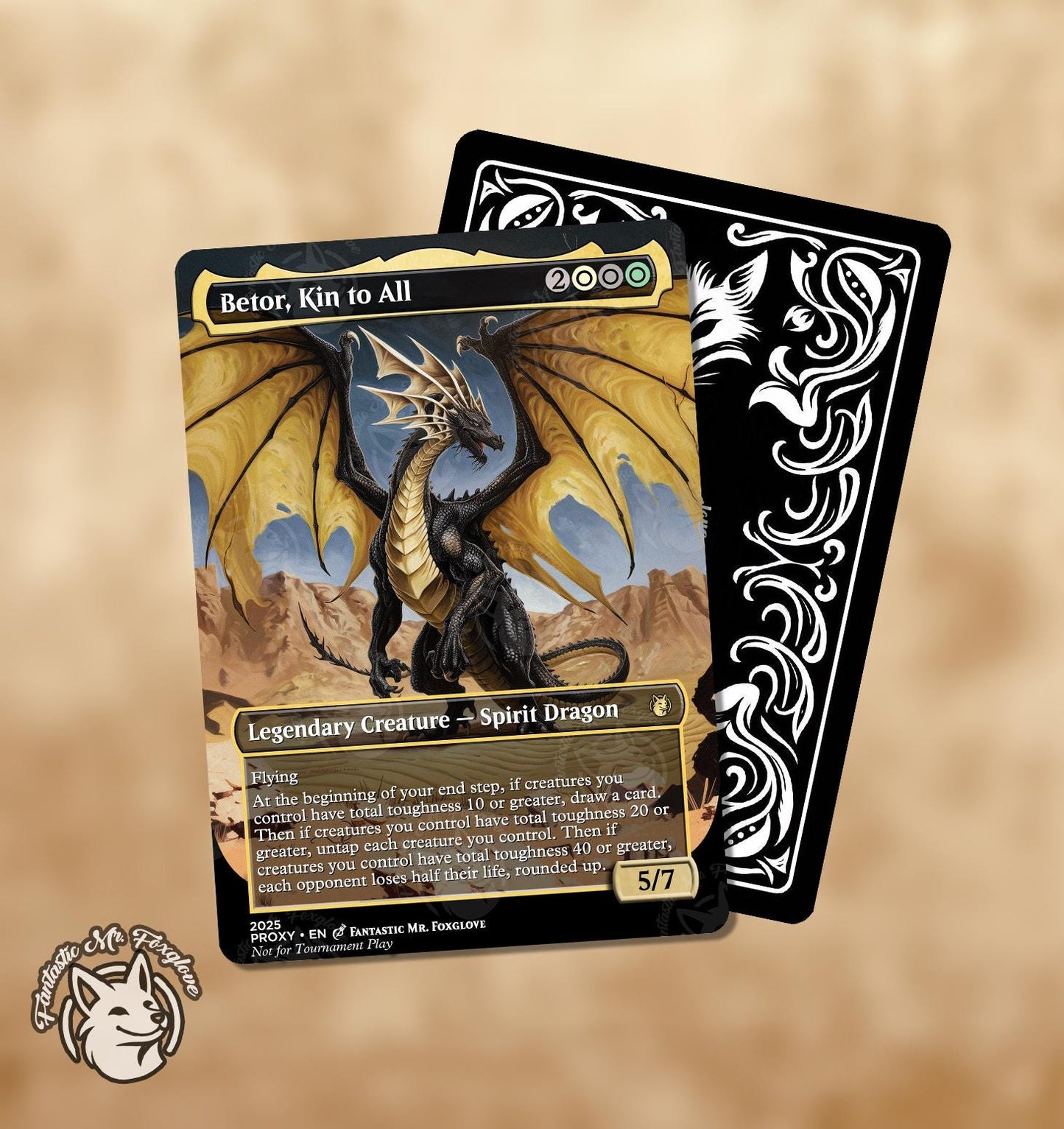 Betor, Kin to All | Proxy Card