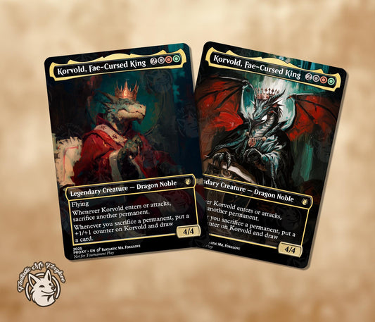 Korvold, Fae-Cursed King | Proxy Card — Choose Your Art!