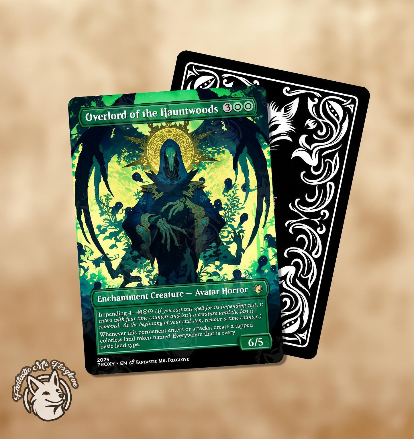 Overlord of the Hauntwoods | Proxy Card — Choose Your Art!