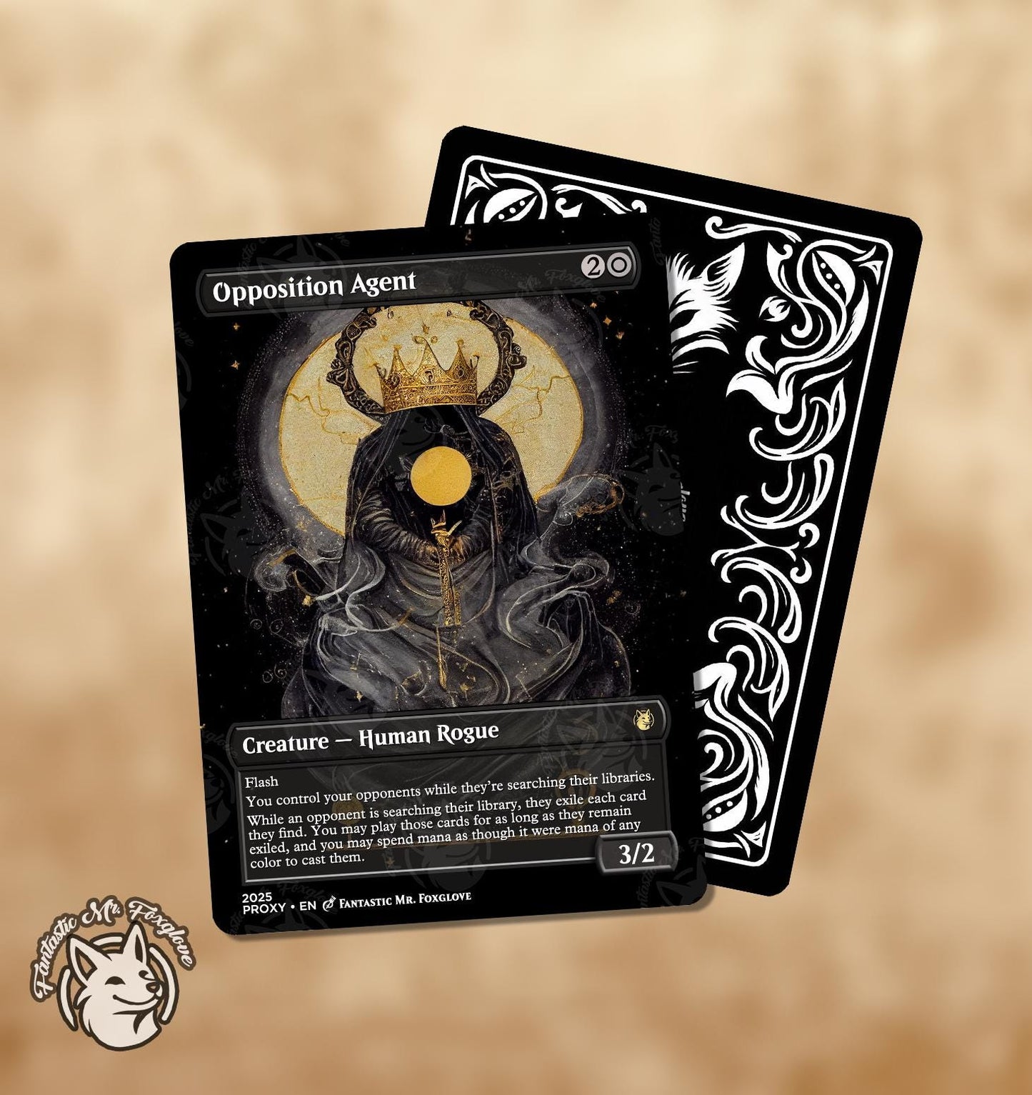 Opposition Agent | Proxy Card — Choose Your Card Frame!