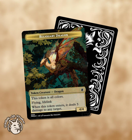 Reliquary Dragon Token | Proxy Card