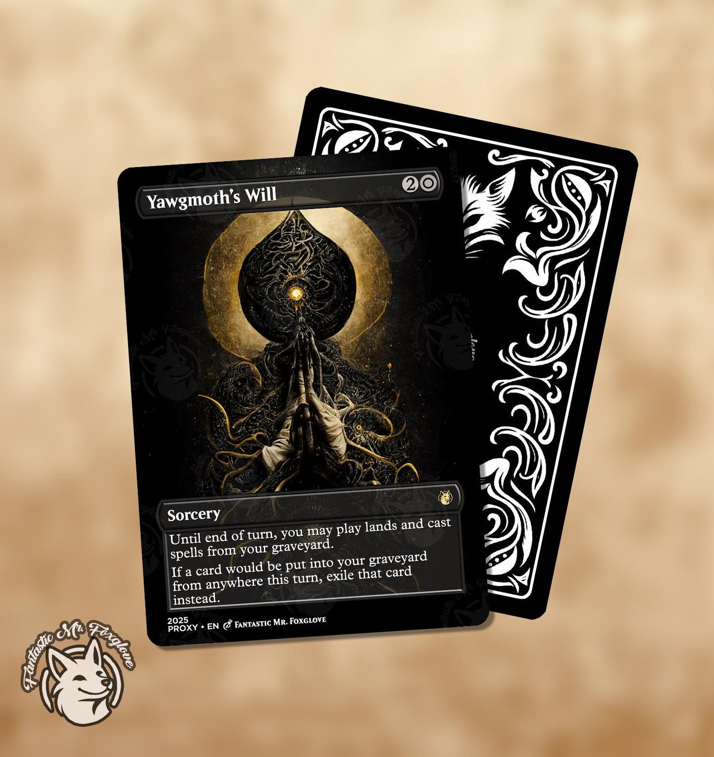 Yawgmoth's Will | Proxy Card — Choose Your Card Frame!