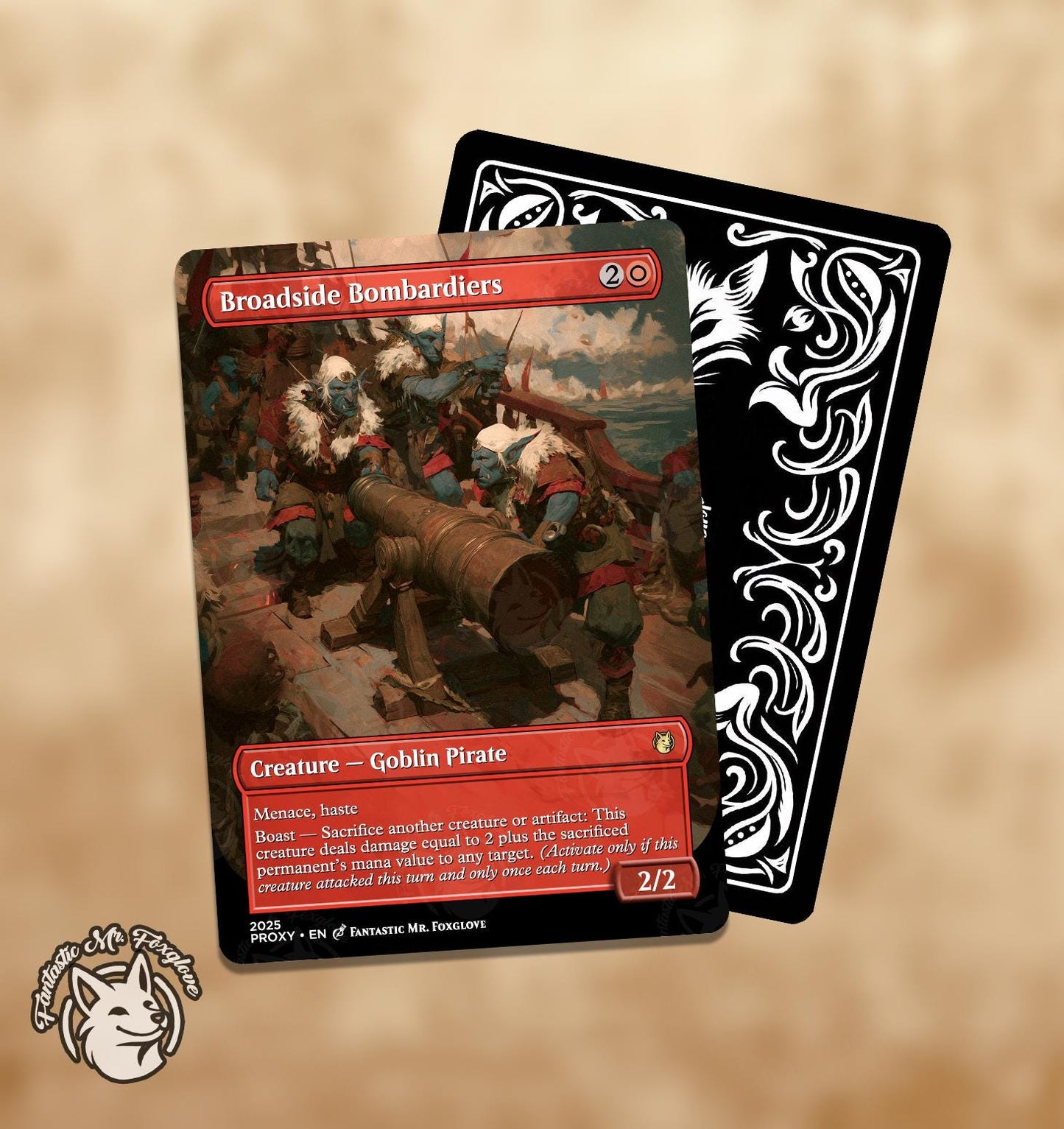 Broadside Bombardiers | Proxy Card