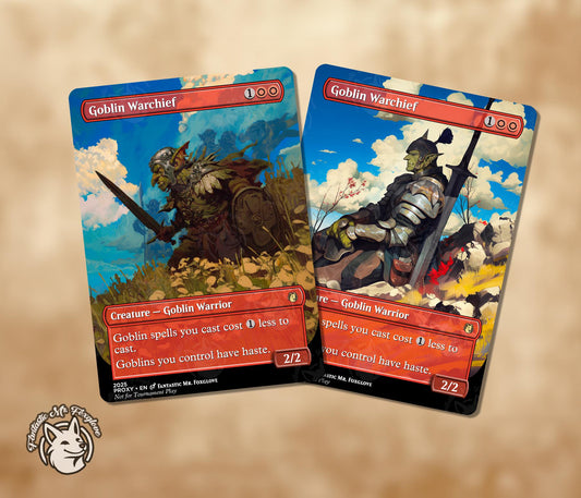 Goblin Warchief | Proxy Card