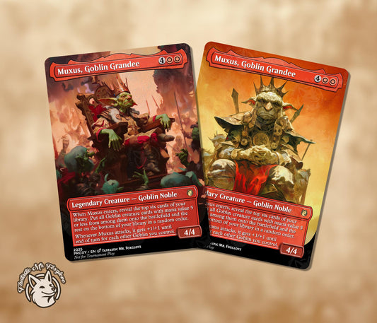 Muxus, Goblin Grandee | Proxy Card