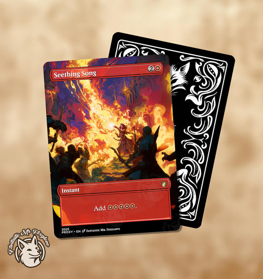 Seething Song | Proxy Card