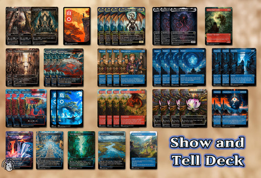 Show and Tell Legacy Proxy Deck | 75 Proxy Cards for Playtesting