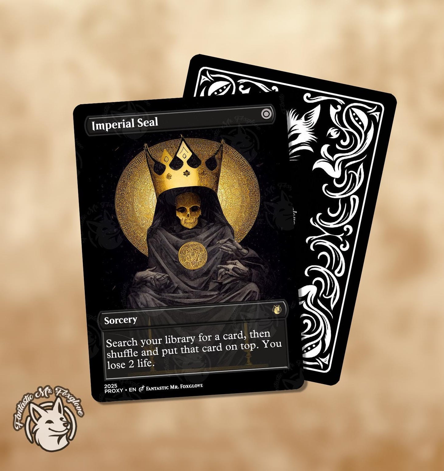 Imperial Seal | Proxy Card — Choose Your Card Frame!