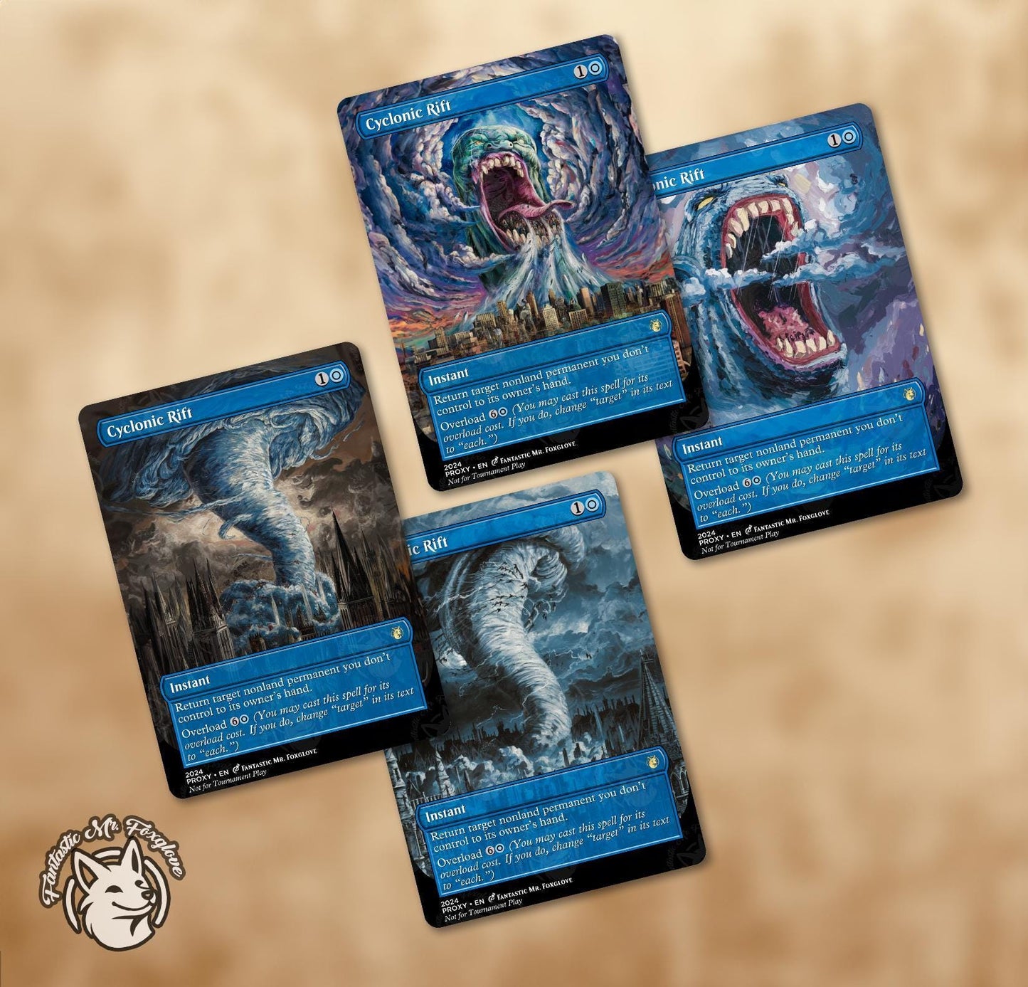 Cyclonic Rift | Proxy Card — Choose Your Art!