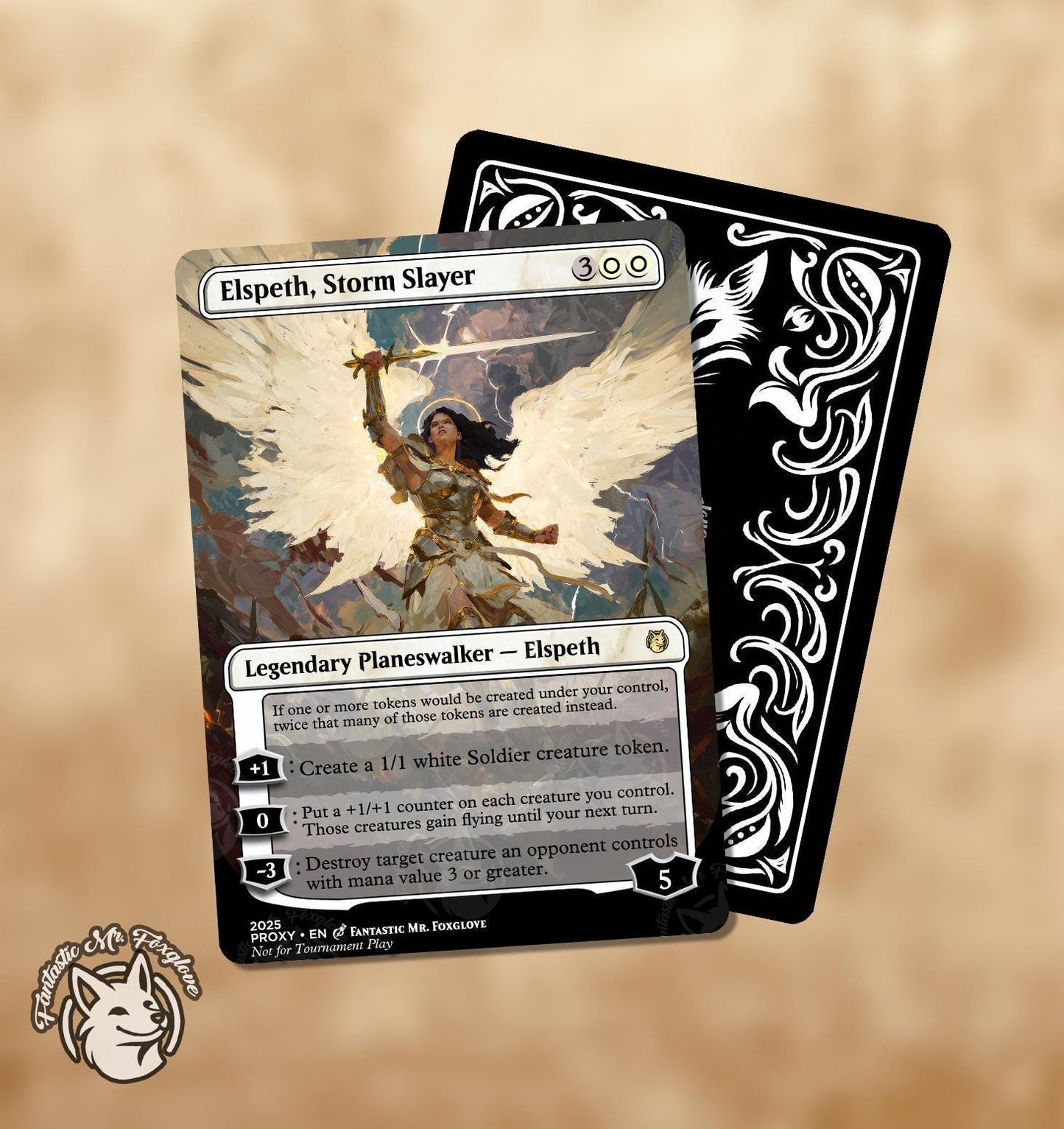 Elspeth, the Storm Slayer | Proxy Card — Choose Your Art!