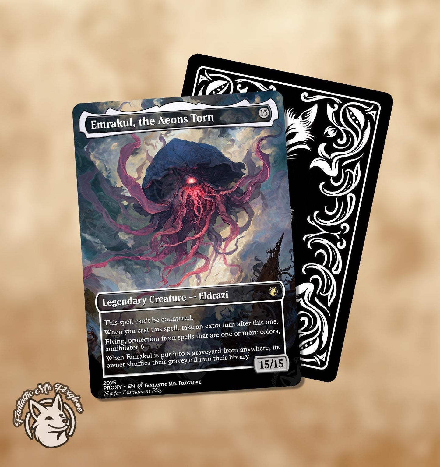3 Emrakuls Bundle | Proxy Cards — Emrakul the Aeons Torn, the Promised End, the World Anew