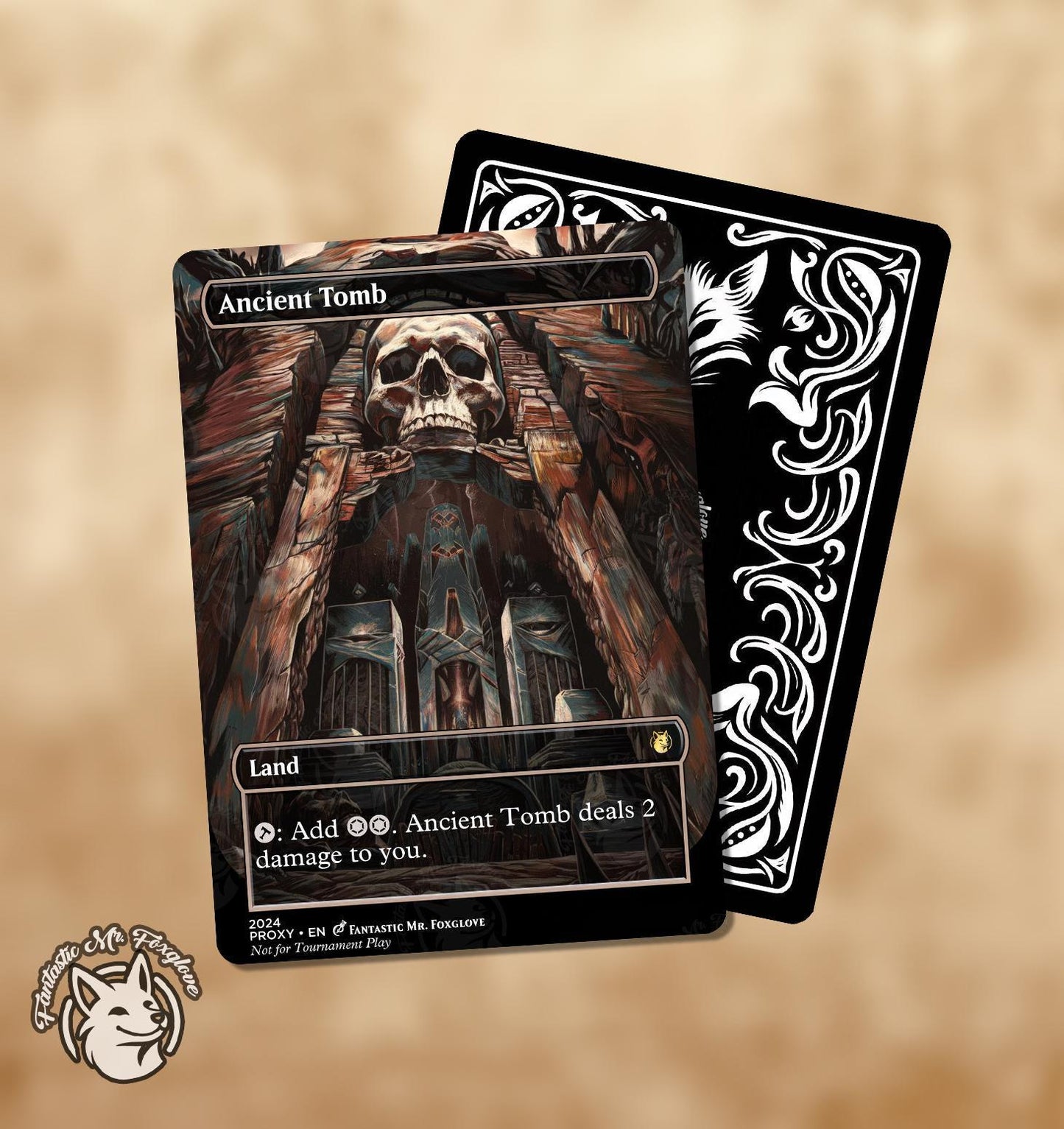 Ancient Tomb | Proxy Card — Choose Your Art!
