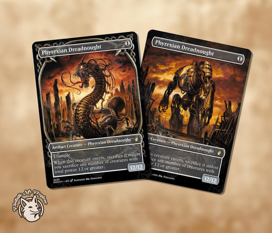 Phyrexian Dreadnought | Proxy Card — Choose Your Art!