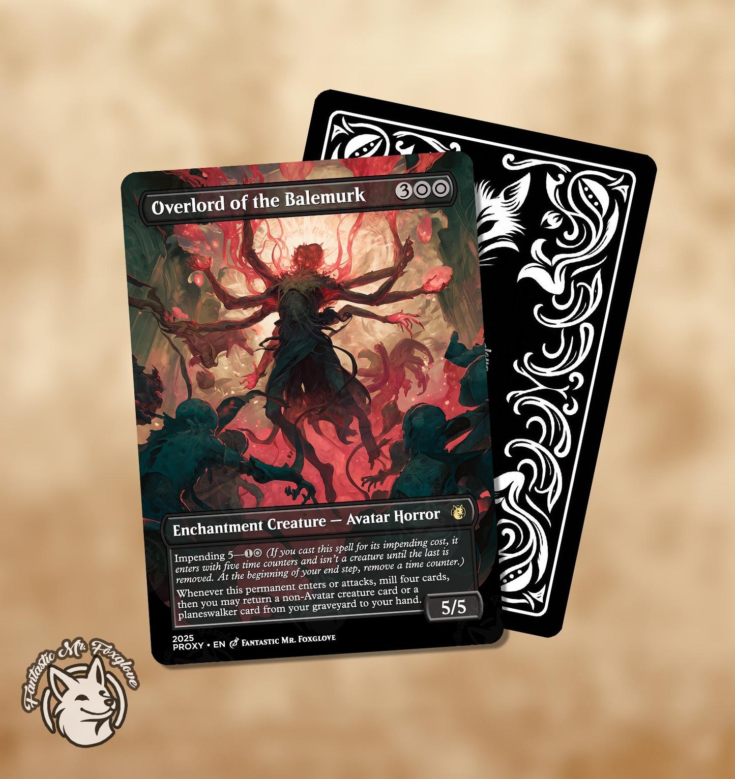 Overlord of the Balemurk | Proxy Card — Choose Your Art!