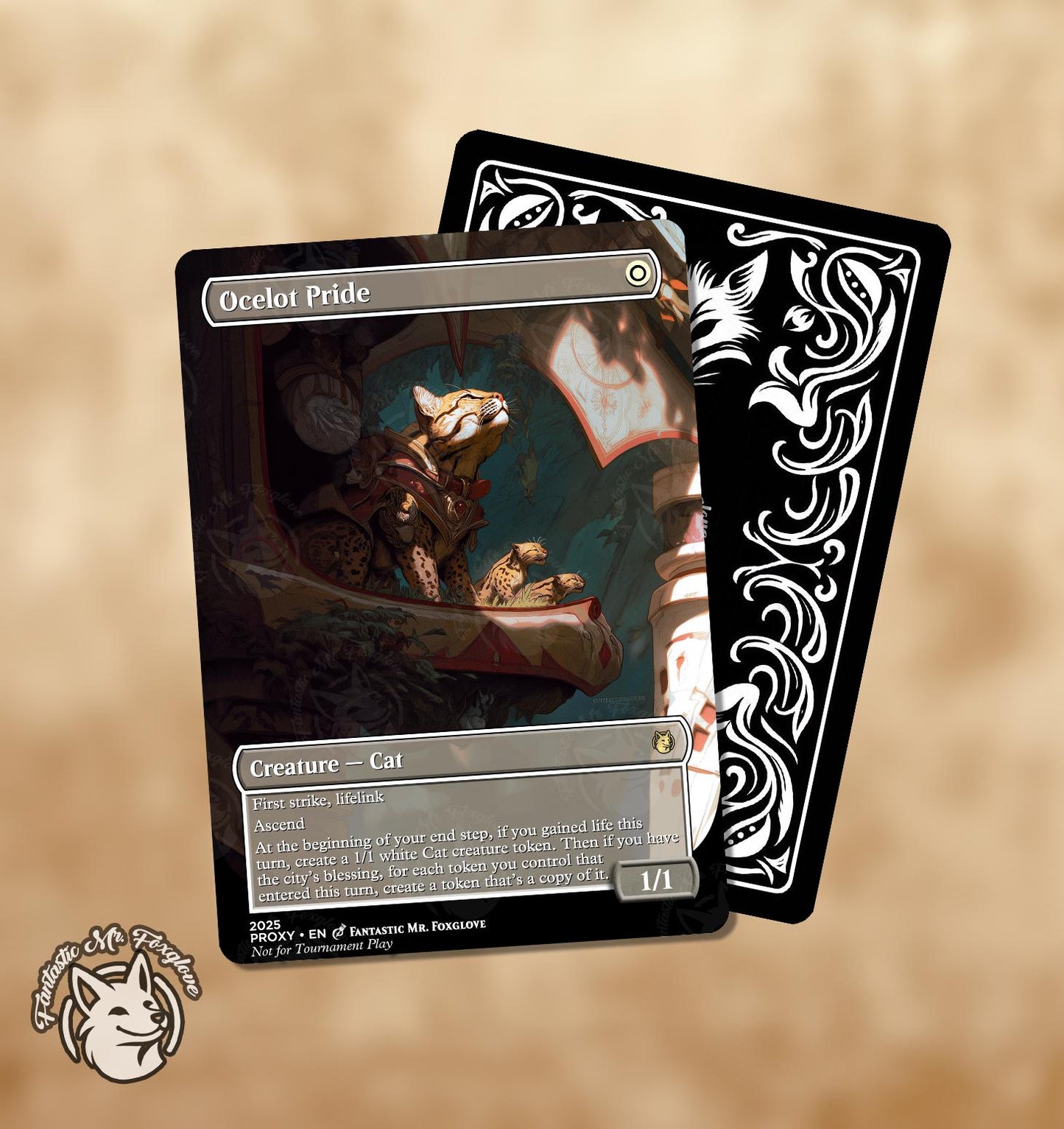 Ocelot Pride | Proxy Card — Choose Your Art!