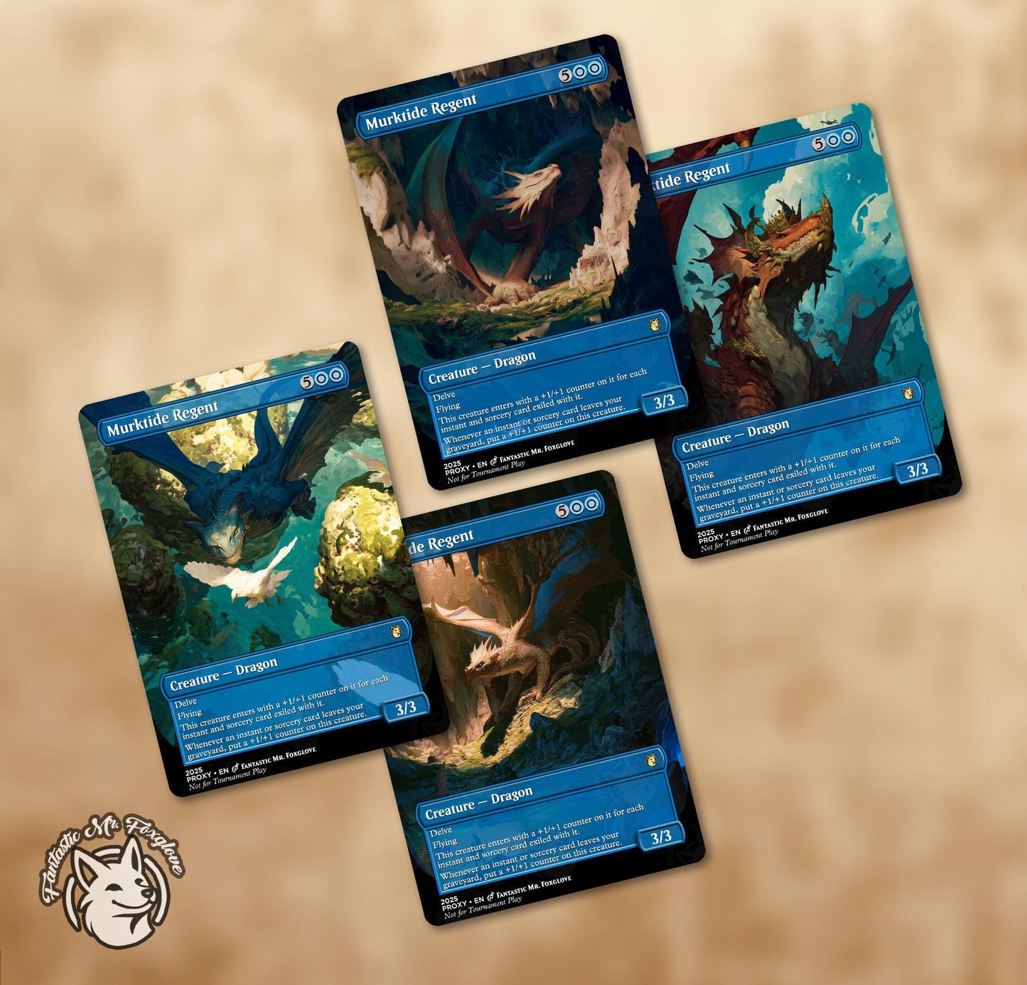 Murktide Regent | Proxy Card — Choose Your Art!