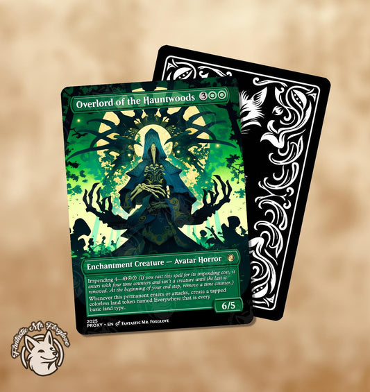 Overlord of the Hauntwoods | Proxy Card — Choose Your Art!