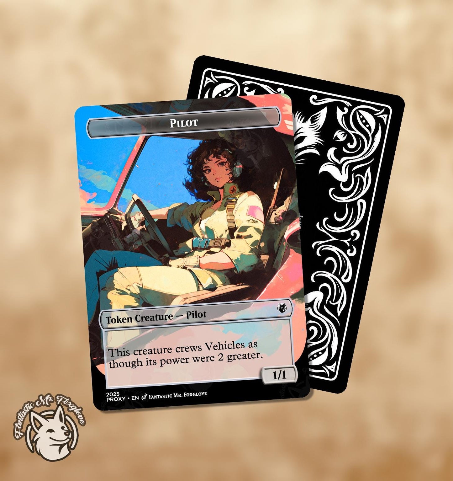 Pilot Token | Proxy Card — Choose Your Art!