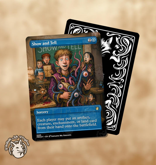 Show and Tell | Proxy Card