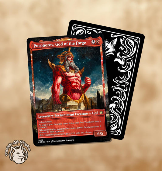 Purphoros, God of the Forge | Proxy Card