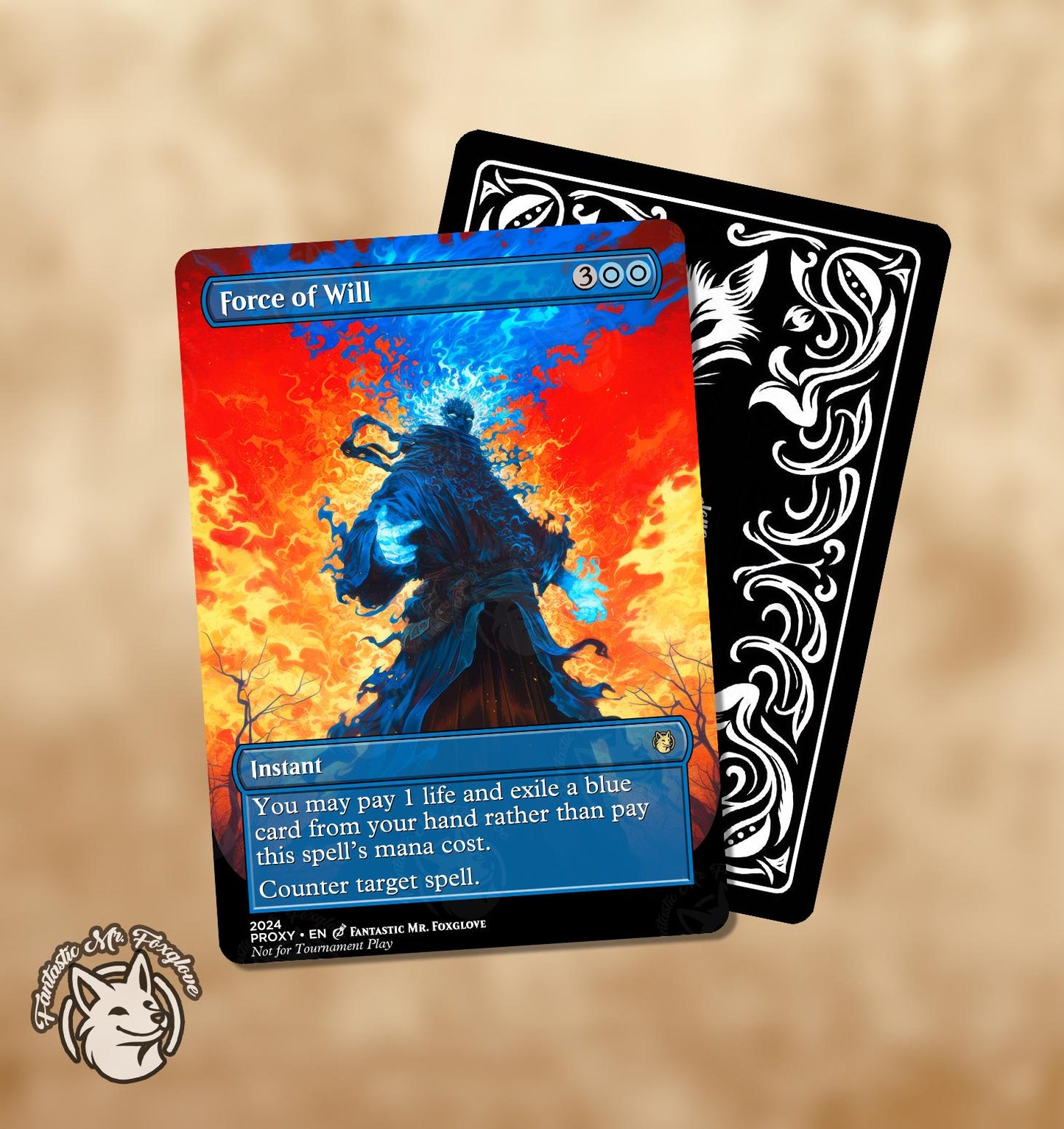 Force of Will | Proxy Card — Choose Your Art!