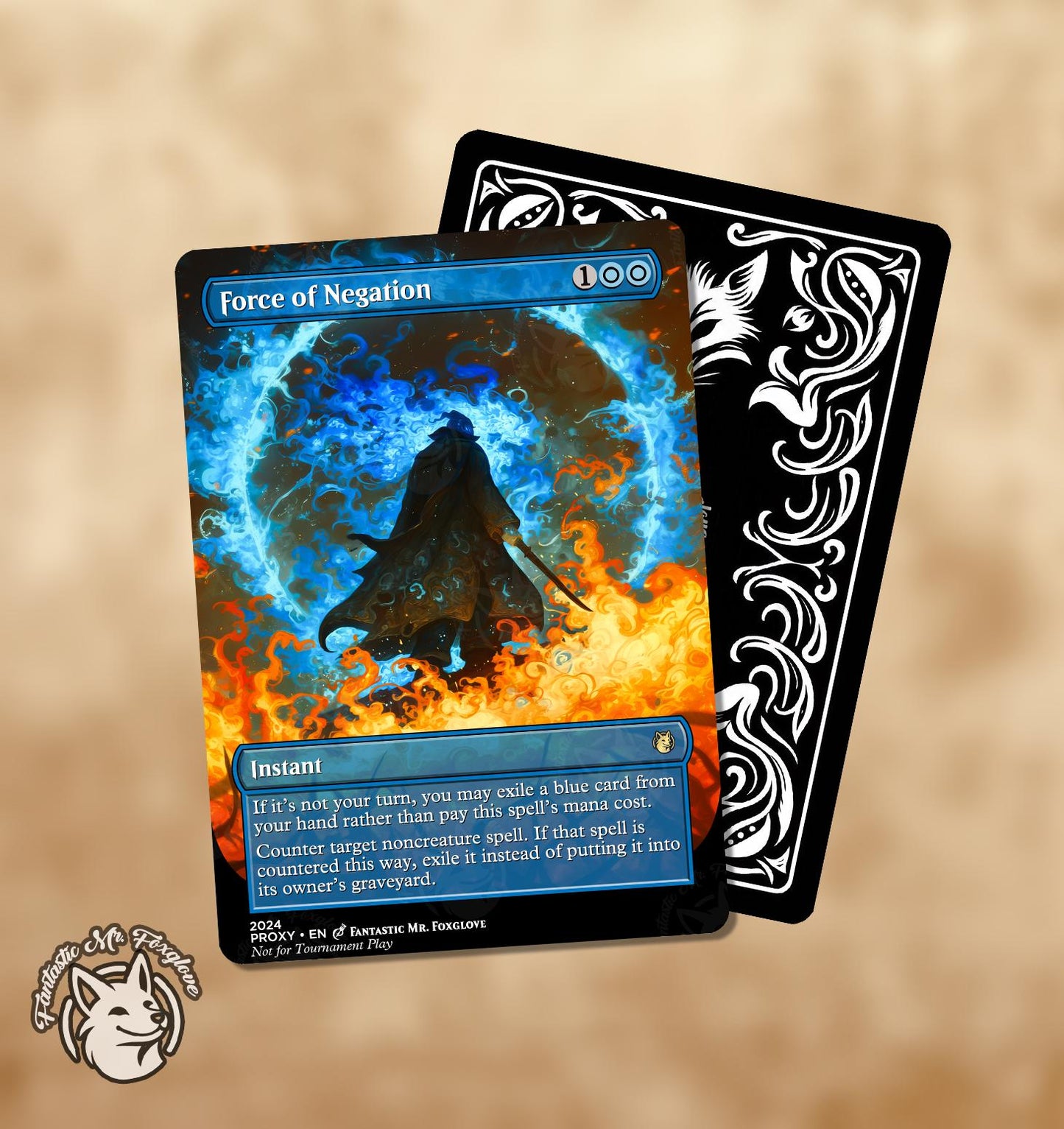 Force of Negation | Proxy Card — Choose Your Art!