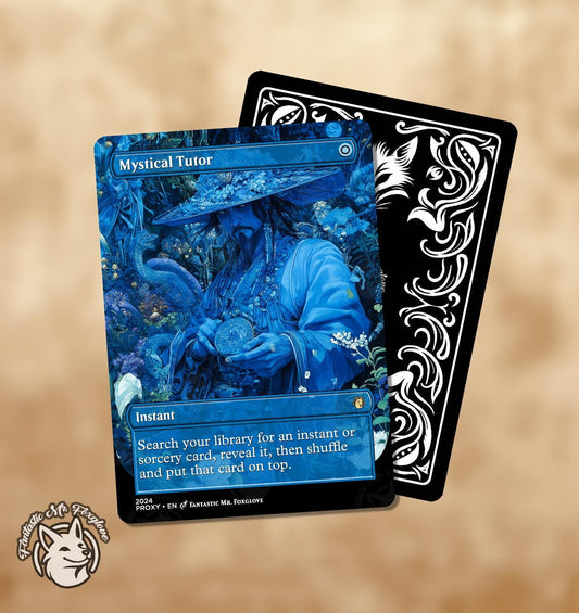 Mystical Tutor | Custom Art Proxy Card