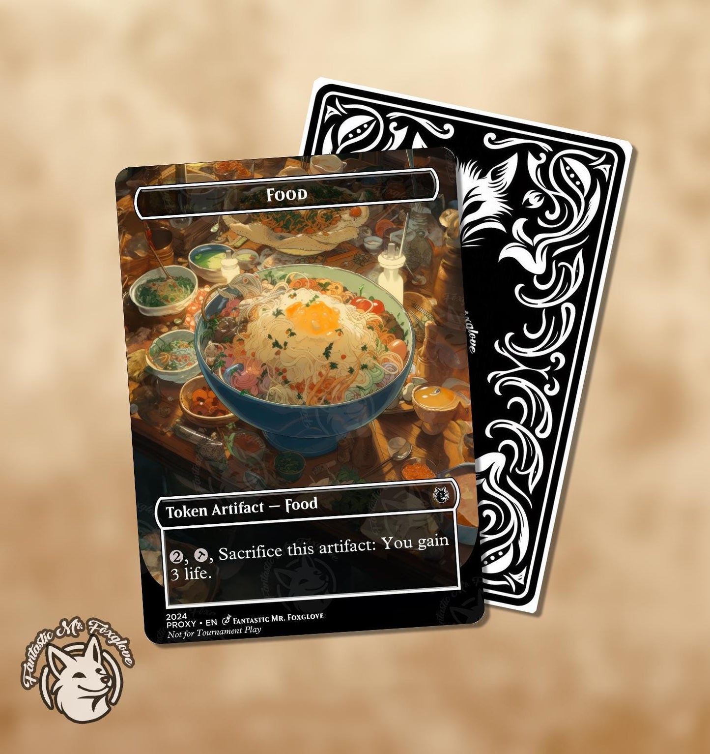 Food Token | Proxy Card — Great for Squirrels, Hobbits, and More!