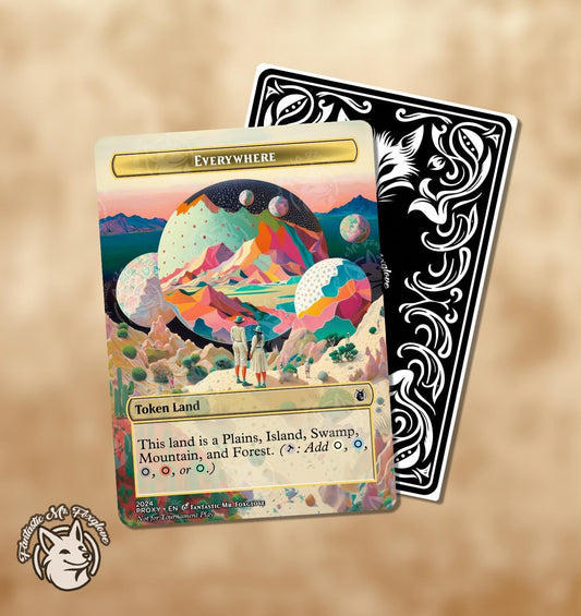 Everywhere Token | Proxy Card — Perfect for Overlord of the Hauntwoods!