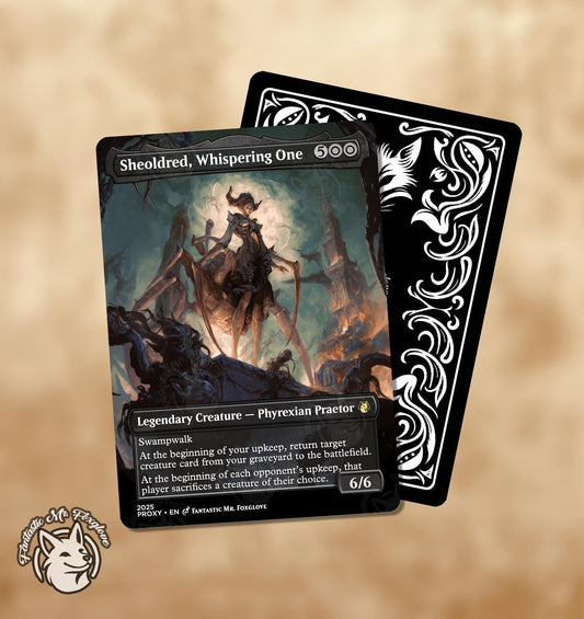 Sheoldred, Whispering One | Proxy Card