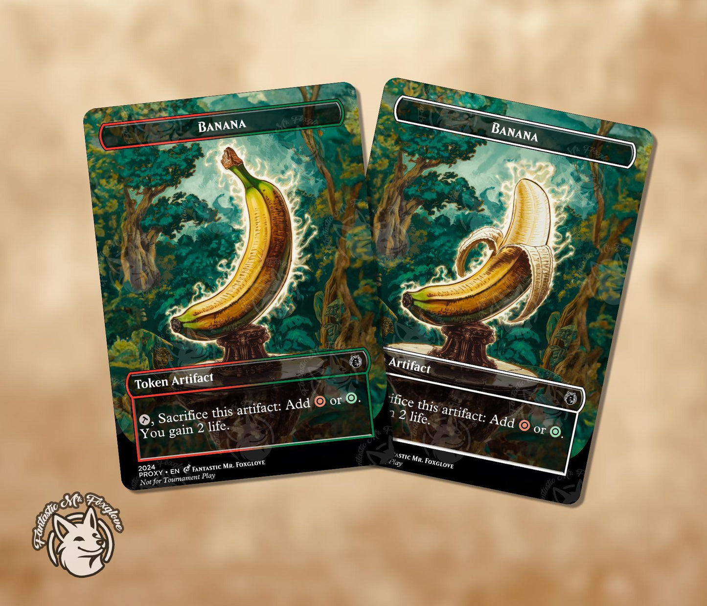 Banana Token | Proxy Card — Perfect for Kibo Decks!