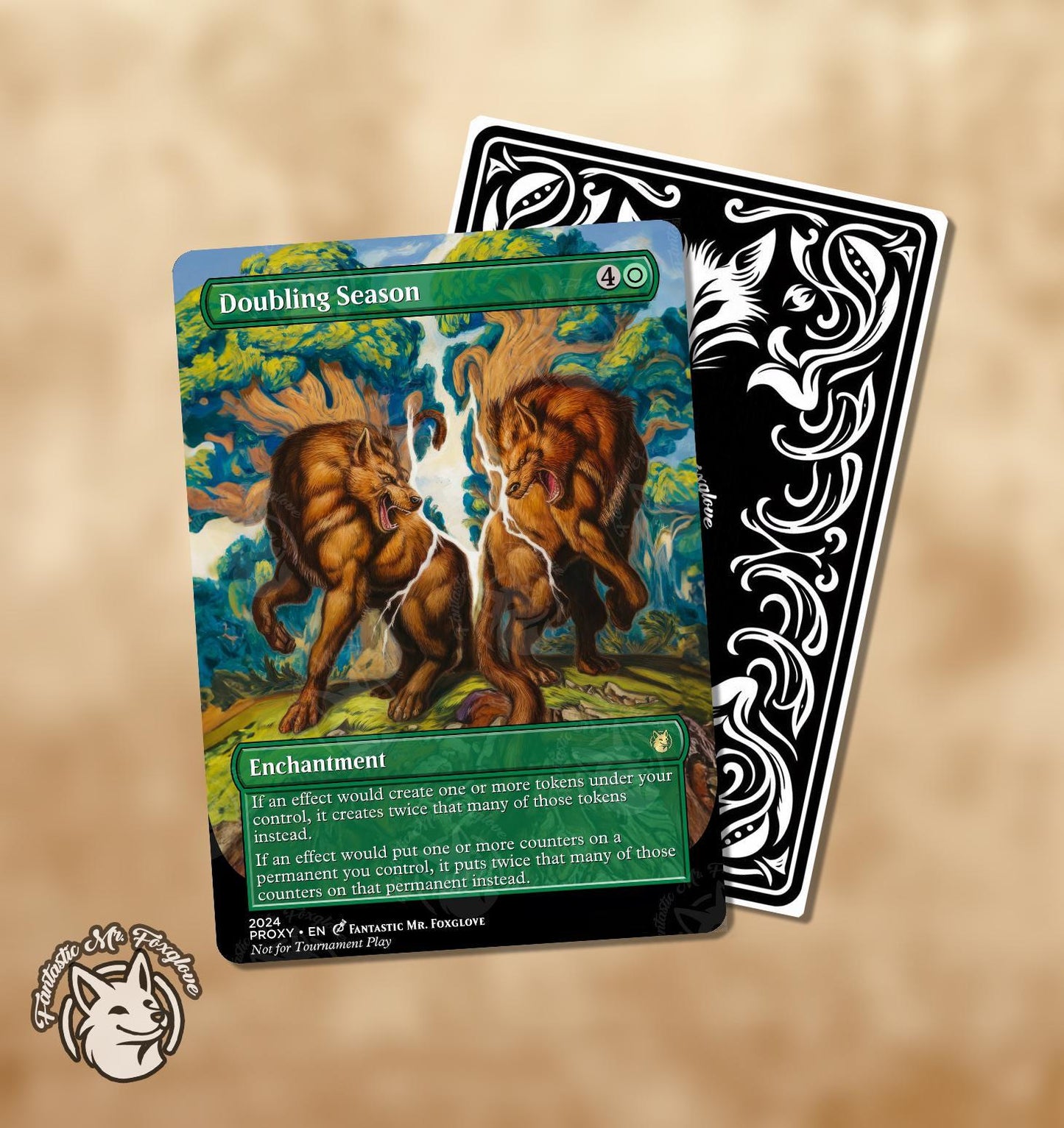 Doubling Season & Parallel Lives | Proxy Cards