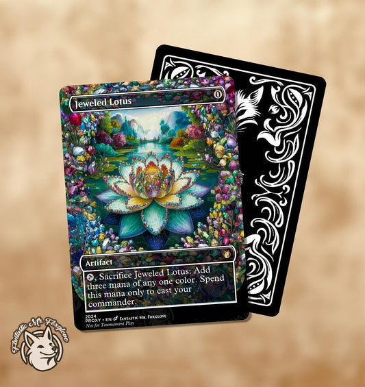 Jeweled Lotus | Proxy Card — Choose Your Art!