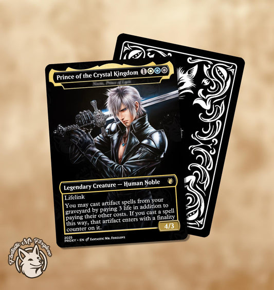 Noctis, Prince of Lucis | Proxy Card — Custom In-Universe Nickname Version!