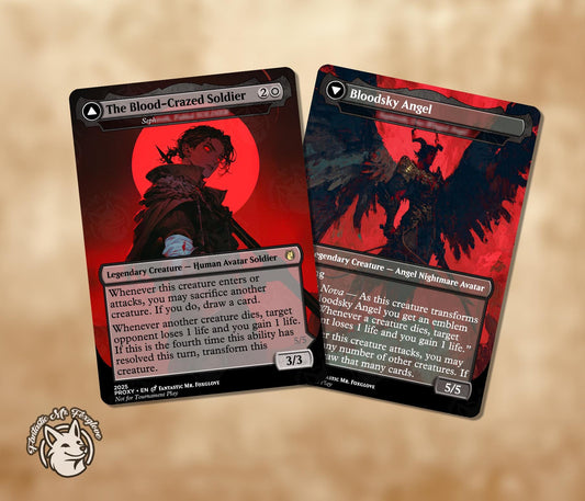 Sephirot, Fabled Soldier | Proxy Card — Custom In-Universe Nickname Version + Choose Your Art!