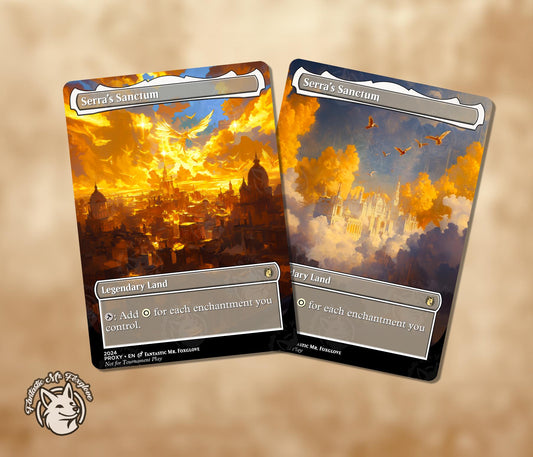 Serra's Sanctum | Proxy Card