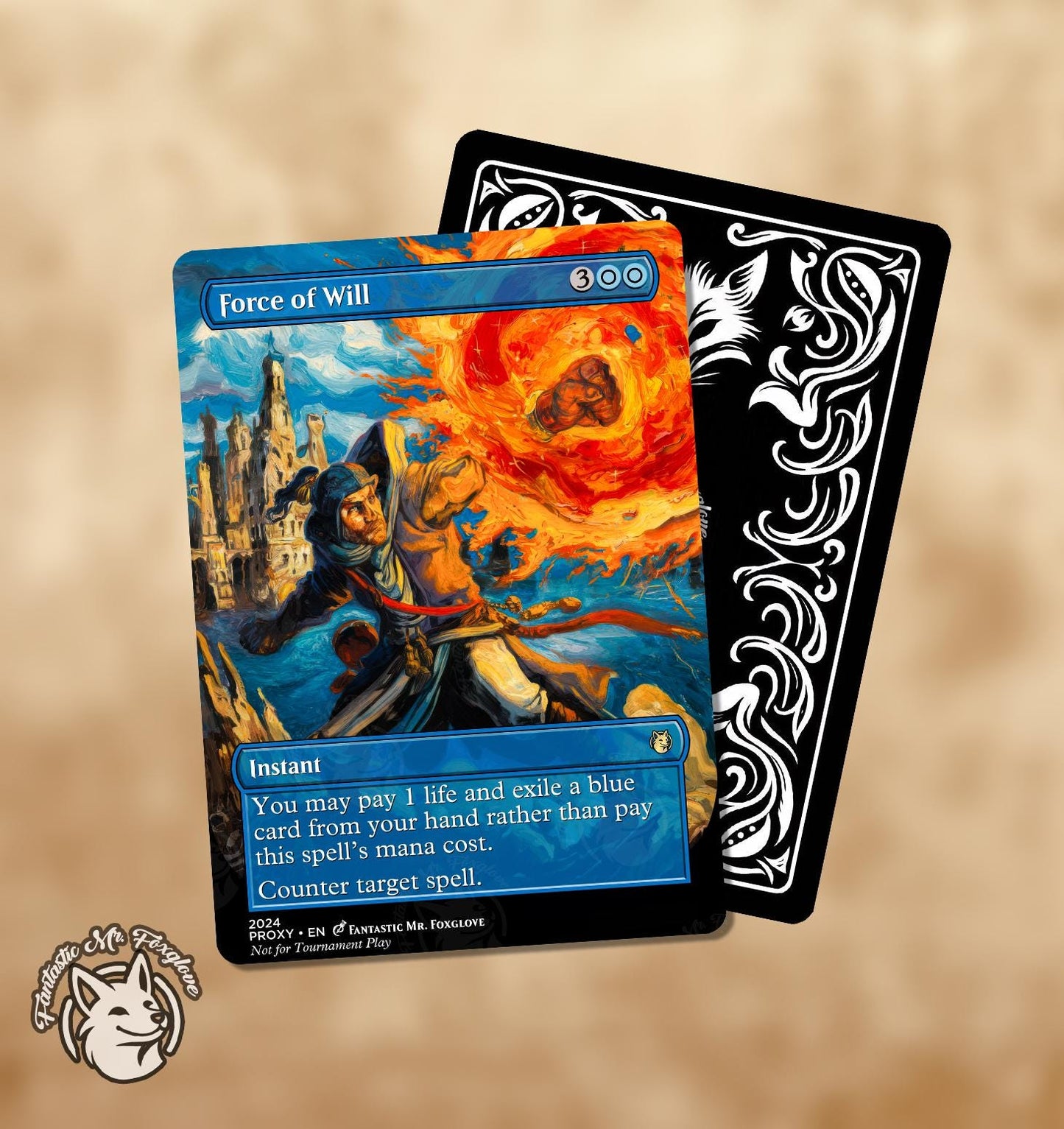 Force of Will | Proxy Card — Choose Your Art!