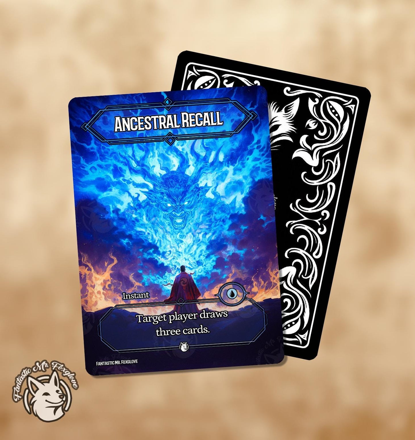 Ancestral Recall | Proxy Card — Choose Your Art and Card Frame!
